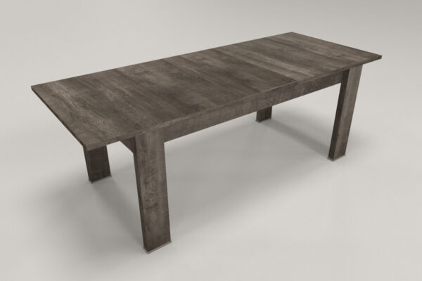 Mesa Cocina Comedor Capri 140 A 1.85 X 90- Patas Melamina