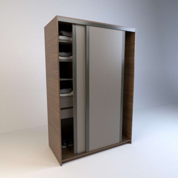 Ropero Placard 2 Puertas, 2 Cajones. 1.20 X 1.80- Cod. 6083