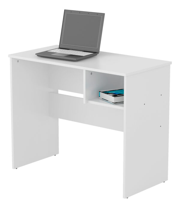 Escritorio Melamina 0.90 Con Cajon- Estante. Piro Oes 090