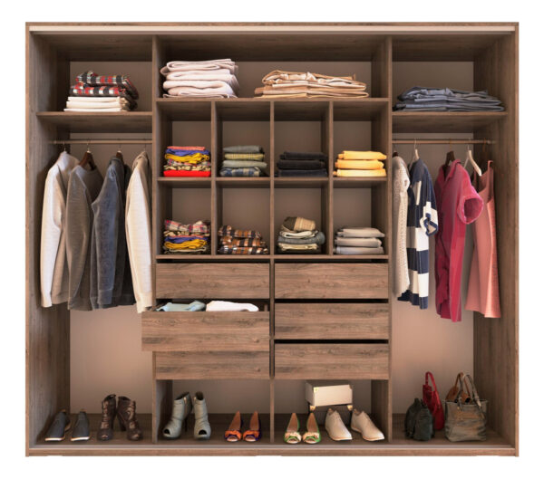 D_674996-MLA72804525176_112023-F.jpg Ropero Reflex 4 Ptas Corredizas 6 Cajones 247 X 220 Dl 364