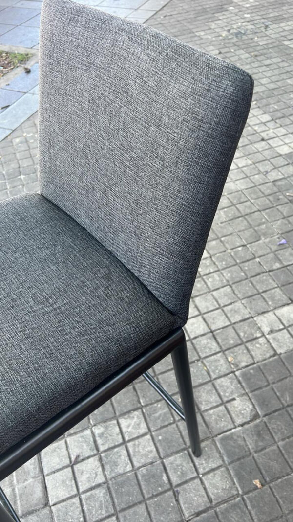 Banqueta Taburete Caño Pintado Asieno Y Resp. Tapiz. Modena