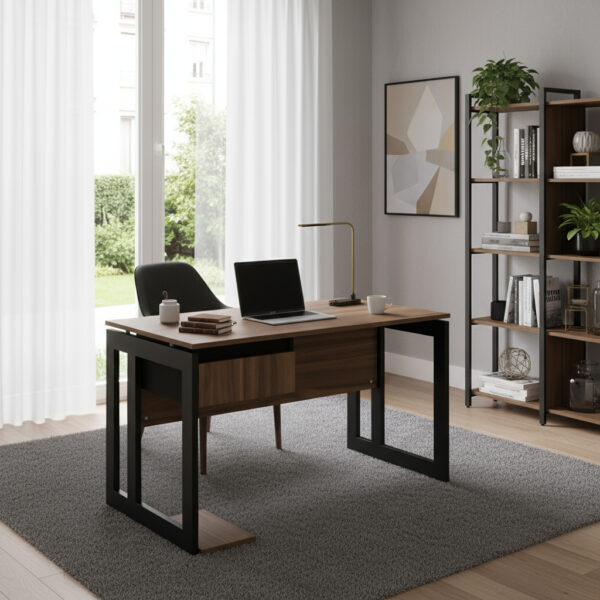 Escritorio Para Oficina Con Cajon 1.20 X 0.70 7911- 7201