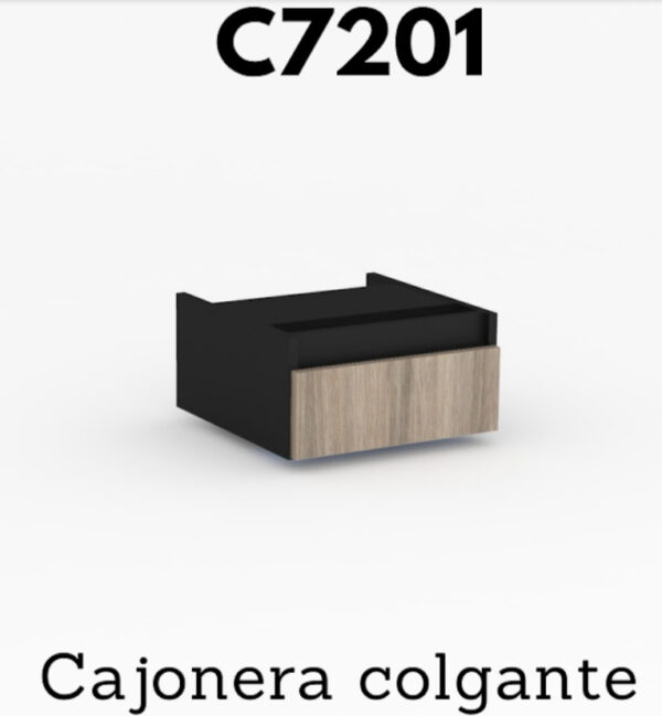 Cajonera Colgante Anexo Para Escritorio 43 X 42 X 21- E 7201