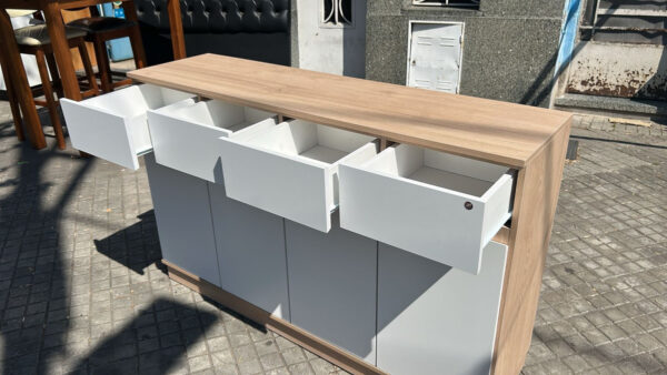 D_677333-MLA94276006793_102025-F.jpg Bahiut Vajillero Organizador 4 Puertas, 4 Caj. 1.40 X 0.89