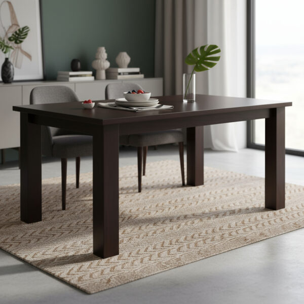 Mesa Cocina Comedor Corpus- 150 X 90 Pino Lustrado