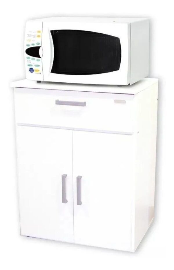 Mueble Auxiliar Para Microondas 1 Cajon, 2 Ptas. Cod. 3045