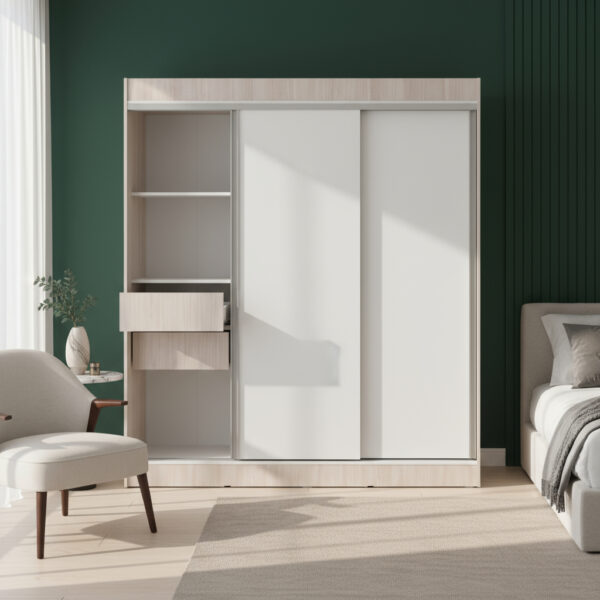 D_685849-MLA93338189484_092025-F.jpg Placard Ropero 3 Puertas Corredizas 1.75- 1.93- 0.52 Dpc 175