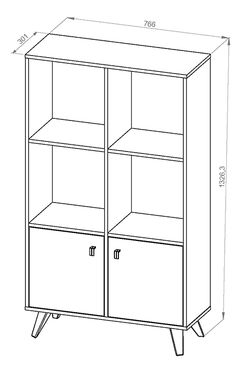 Despensero Organizador Contenedor. Le075-- 75-141-30-