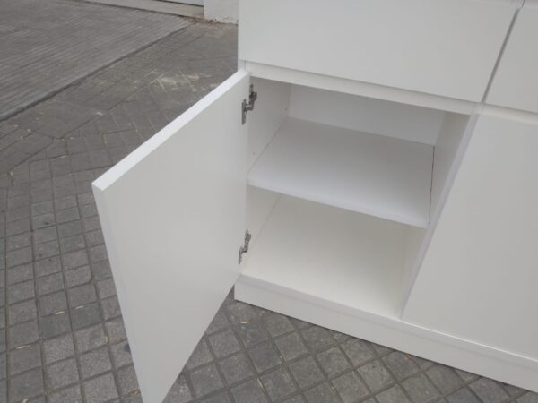 Bahiut Vajillero Melamina 1.80 X 0.90 4 Puertas 3 Cajones