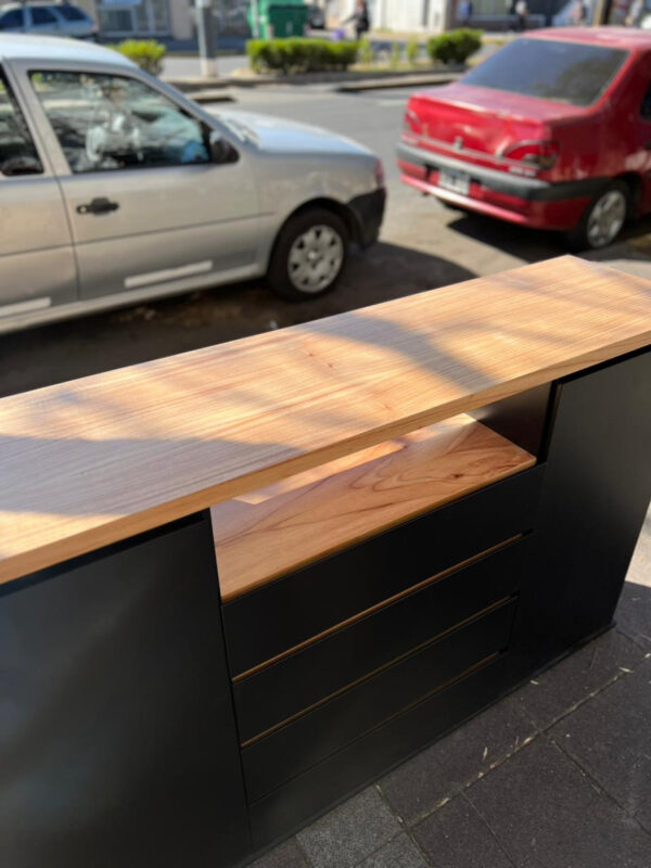 D_691425-MLA93958992339_102025-F.jpg Bahiut Rack Vajillero 2 Puertas 4 Cajones Tapa Paraiso Milan