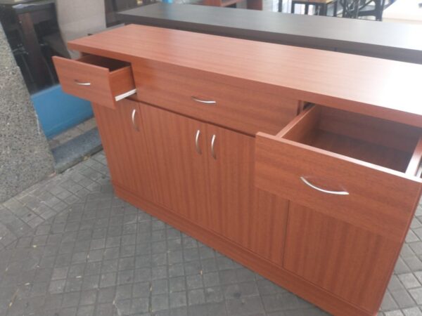 Bahiut Vajillero Melamina 1.50 X 0.90 4 Puertas 2 Cajones