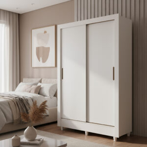 D_696349-MLA97612454980_112025-F.jpg Ropero Armario Corredizo Belgica 2 Puertas Con Espejo Blanco