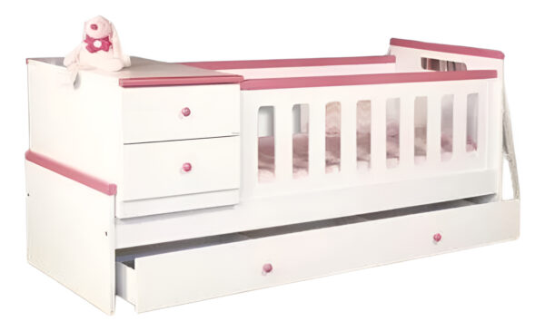 D_699530-MLA89084812782_082025-F.jpg Cama Cuna Funcional Lamby C- Carro Simil Caj. Mdf Laqueado