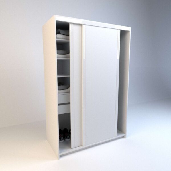 Ropero Placard 2 Puertas, 2 Cajones. 1.20 X 1.80- Cod. 6083