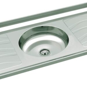 Mesada D Acero Inoxidable. Bacha Simple 120-52.