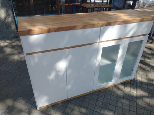 D_704396-MLA49876382951_052022-F.jpg Bahiut Vajillero Organizador- 4 Puertas- 2 Cajones 140-90-40