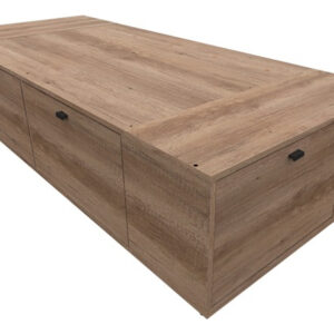 Base Box 1 Plaza 1.00 X 2.00- 2 Caj. 1 Baul, Zapatero- 57029