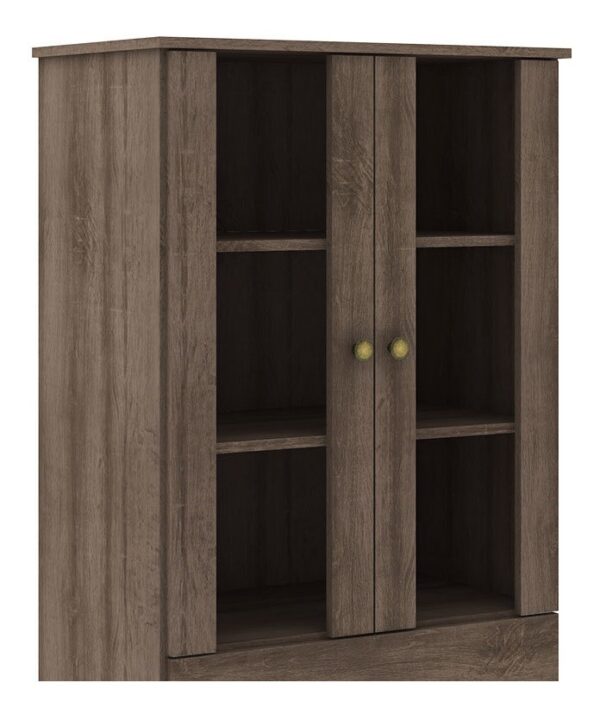 D_707193-MLB48951719205_012022-F.jpg Armario Rústico Rt 3107 Con 2 Puertas Y 1 Cajón, Color Marrón Café