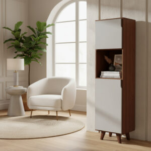 D_707202-MLA93272575393_092025-F.jpg Torre Columna Organizador 2 Puertas- 192 X 48 X 40- Cod. 151