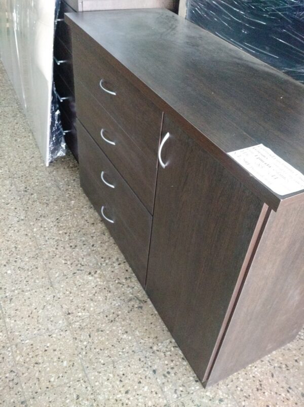 D_708218-MLA46283587449_062021-F.jpg Comoda Cajonera 1.20 Mts. + 2 Mesas De Luz Melamina