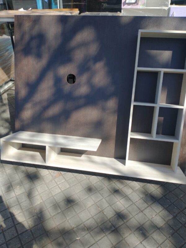 Panel Estante Organizador Valencia Hasta Led 55 180 X 120