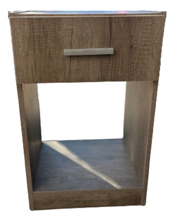 Mesa De Luz. 1 Cajon, 1 Estante- 60 X 38 X 34- Melamina