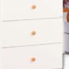 Cucheta Rinconera Lucia Con Carro- Chiffonier. Mdf Laqueado