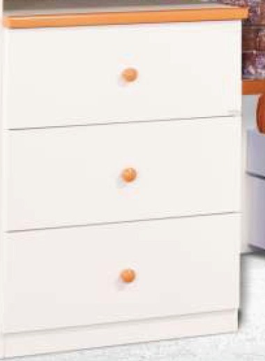 Cucheta Rinconera Lucia Con Carro- Chiffonier. Mdf Laqueado