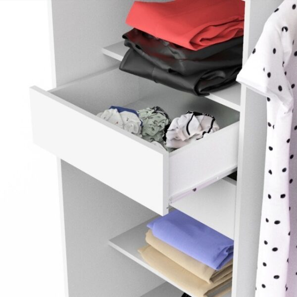 Ropero Placard Organizador- 2 Ptas Corred. 2 Caj. Pe-135