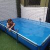 Pileta Piscina De Lona Pelopincho 1030. 2.40 X 1.55 X 0.40