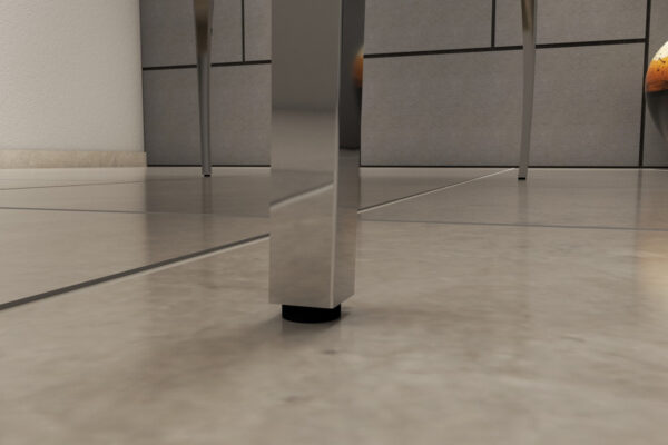 Mesa Cocina Comedor Urbain Fija 140 X 0.90. Base Cromada