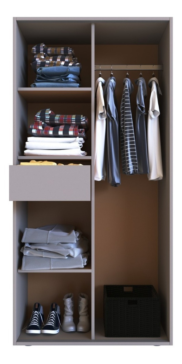 Ropero Placard 3 Ptas Corredizas 1.80 X 0.89 X 0.50 Dec 01