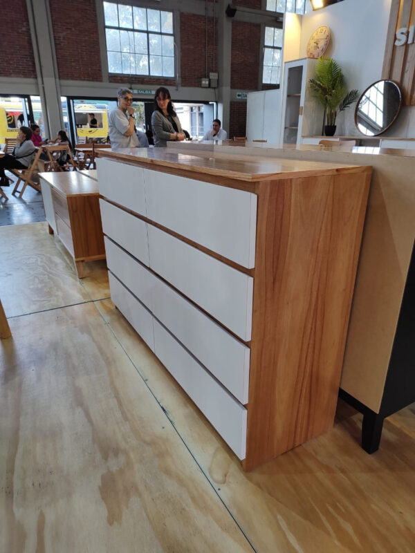 D_715058-MLA72165540262_102023-F.jpg Comoda Chifonier Cajonera 8 Cajones 140 X 90 X 40. Paraiso