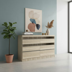 Bahiut Vajillero Tempo Max 1.80 X 1.02. Puertas Con Pistones