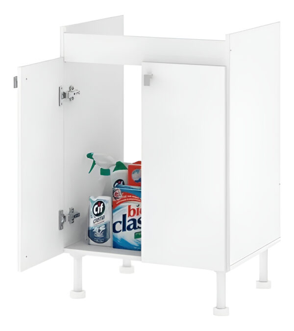 Bajo Mesada Para Lavadero Sin Pileta. 58 X 86 X 46 Blr 060