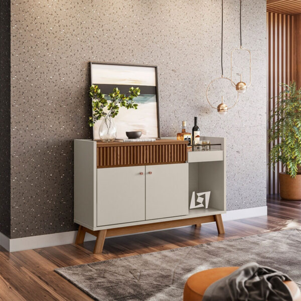 D_718111-MLA76126026094_052024-F.jpg Bahiut Vajillero Aparador Lucca- 2 Puertas 1 Caj 1.35 X 0.87