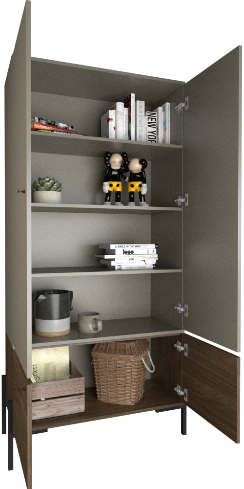 D_722887-MLA72646799299_112023-F.jpg Estanteria Organizador 4 Puertas, 183 X 90 Cod. 4254