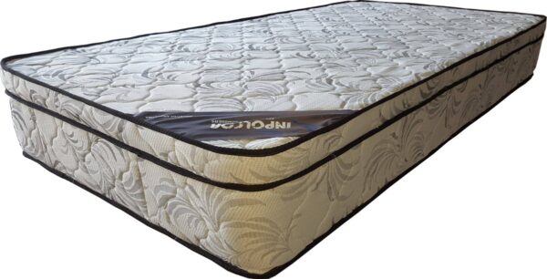 Colchon Espuma Alta Densidad Venecia 140 X 23 X 190 Jackard