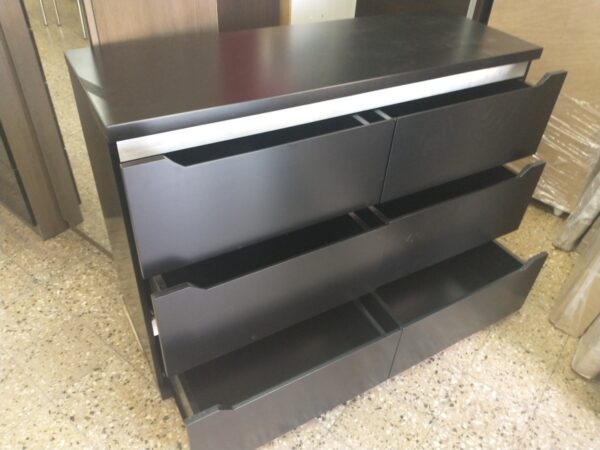 Comoda Chiffonier Laqueada Con 6 Cajones Duna- 110-80-38