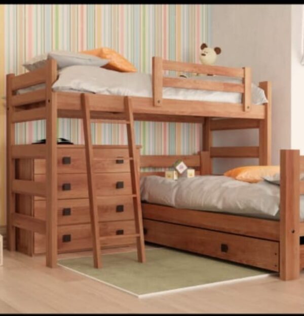 D_723933-MLA44571893990_012021-F.jpg Cama Cucheta Rinconera C Carro Pino Lustra Cod. 209 Pacifico