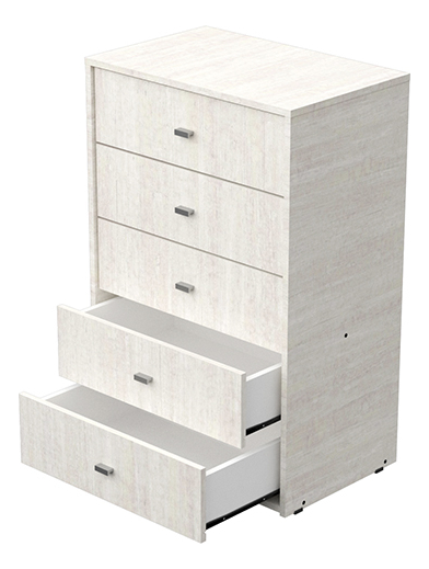 Cajonera Chiffonier 5 Cajones Milenial 91 X 60 X 38