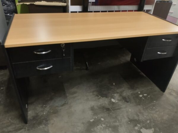 D_724875-MLA49760734554_042022-F.jpg Escritorio Oficina Con 4 Cajones- Melamina 18 Mm Cod 912