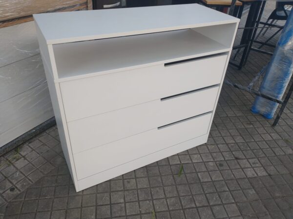 Comoda Chiffoniers 3 Cajones. Estante. Laqueado- Gala