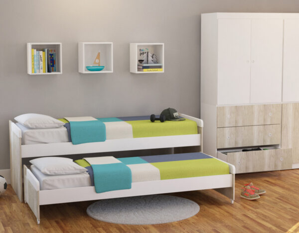 D_726508-MLA74109653560_012024-F.jpg Cama Nido Doble Para Colchon De 80 X 190 Cod. 900