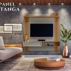 Panel Organizador Flotante Para Tv Led 60 . Pitanga
