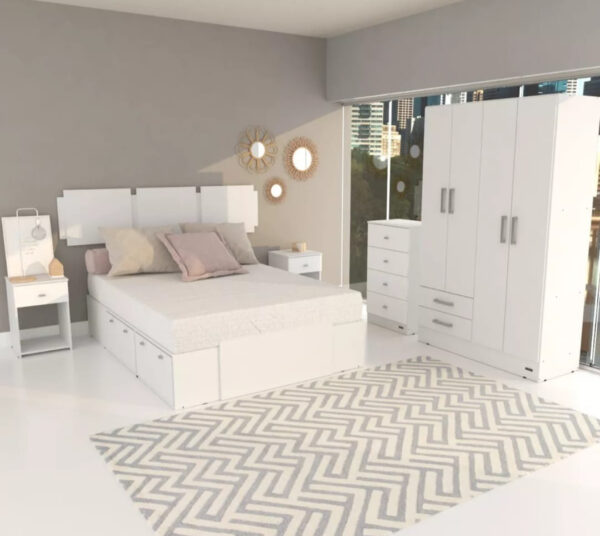 Mesa De Luz 1 Cajon, Espacio- 38 X 56 X 38- Cod. 56866