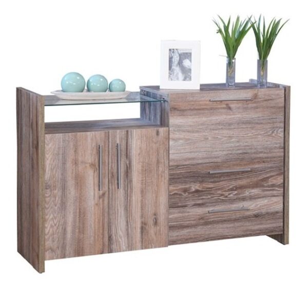 Rack Vajillero Para Tv Led- C- 2 Caj. 3 Puertas Cod. 5722