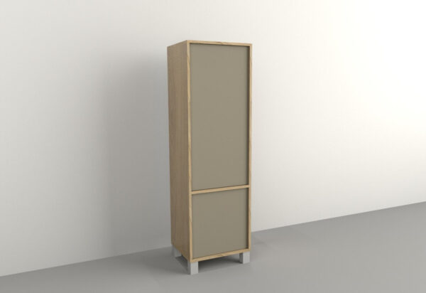 D_731698-MLA81785221592_012025-F.jpg Columna Organizador 2 Puertas, Estantes- 45 X 140- Cod. 4104