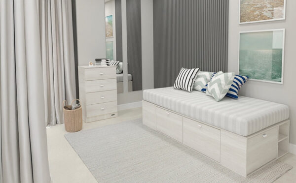 D_732461-MLA89200569294_082025-F.jpg Base Box 1 Plaza 0.82 X 1.90- 2 Caj. 1 Baul, Zapatero- 57024