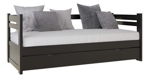 Divan Cama Con Carro Cama Pino Lustrado Cod. 207- Pacifico